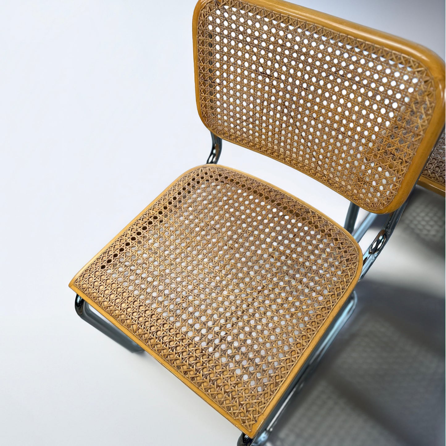 Set of 6 Cesca Chairs by Marcel Breuer for Gavina, 1960s