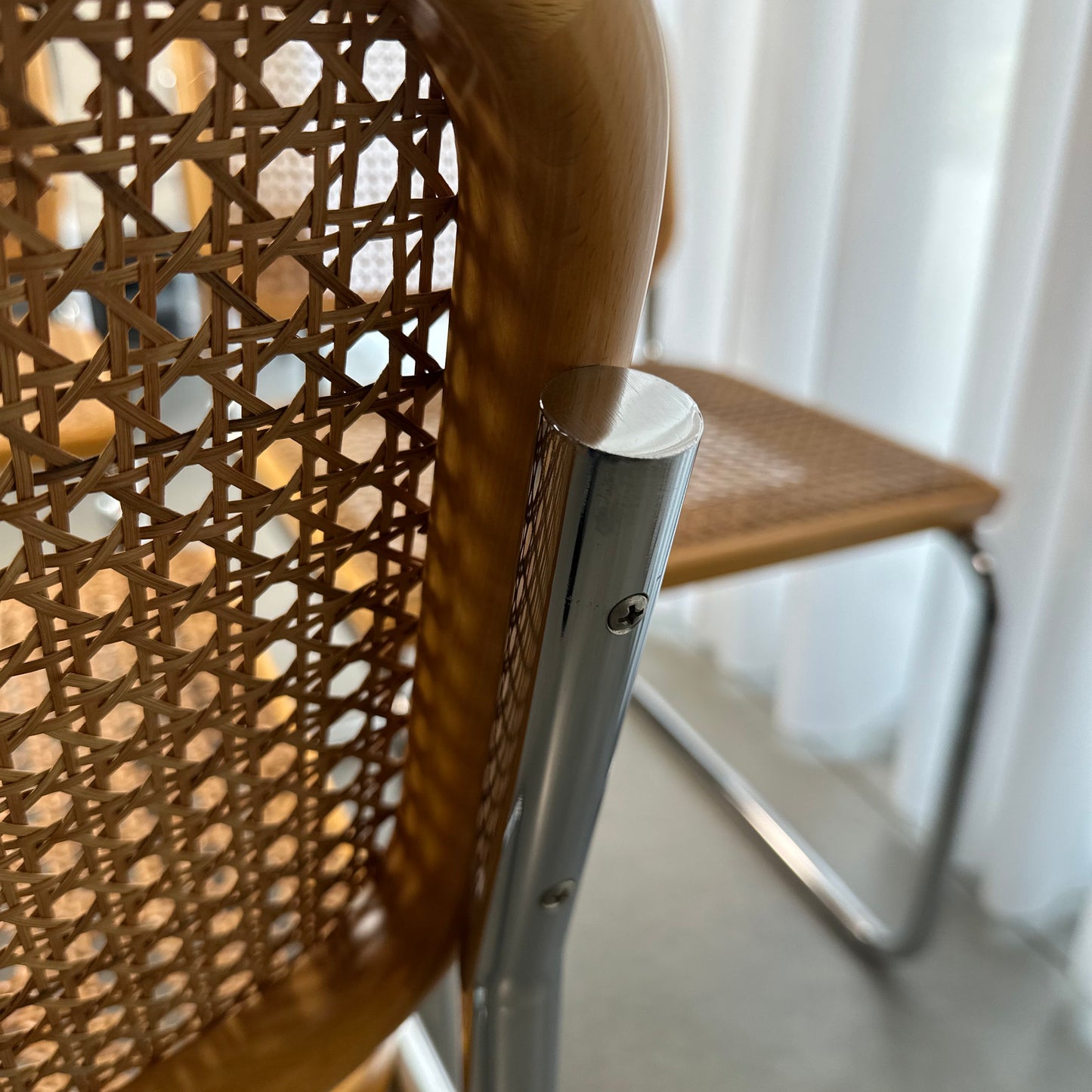 Set of 6 Cesca Chairs by Marcel Breuer for Gavina, 1960s