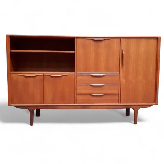 1960s mid-century teak highboard