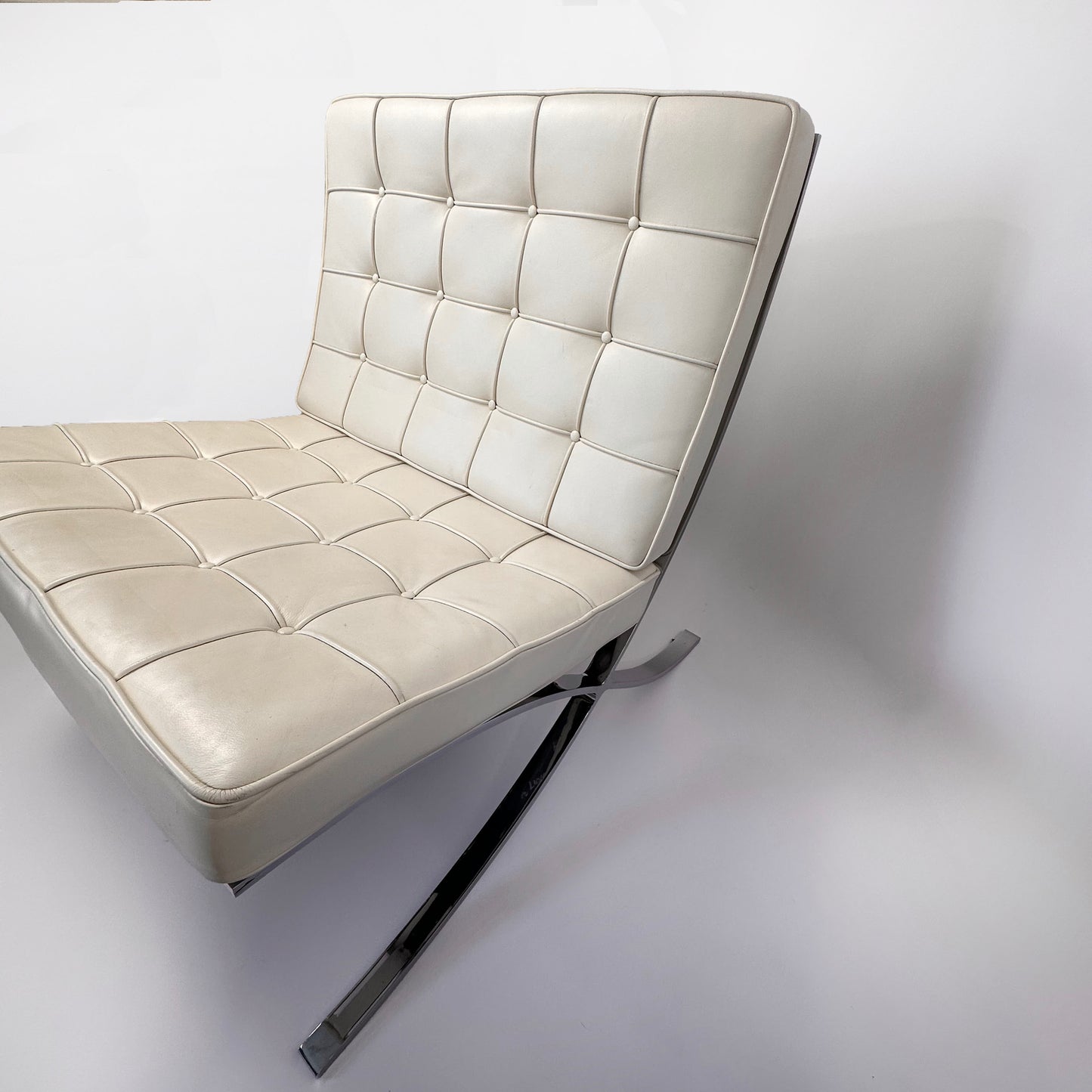 Original Knoll Barcelona Chair & Ottoman — Mies van der Rohe