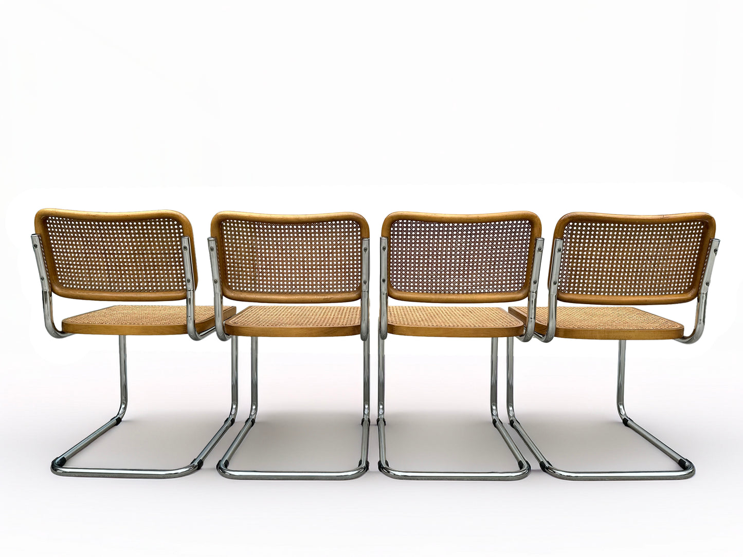 Set of 4 Vintage Cesca-Style Chairs