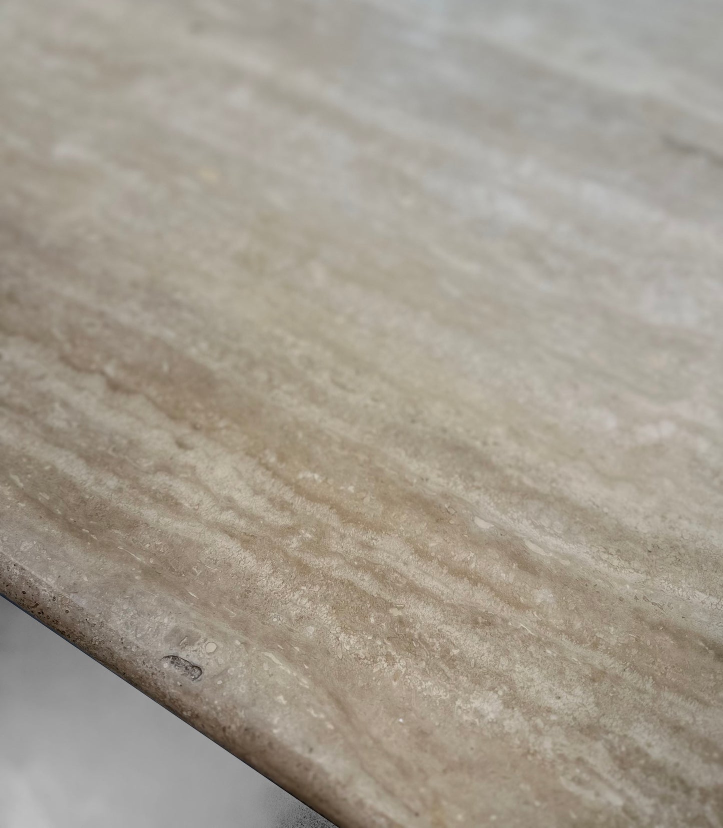 Vintage travertine coffee table