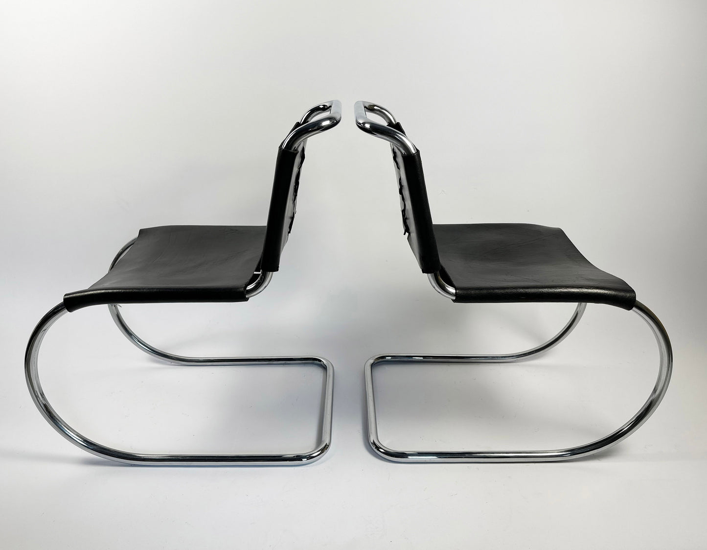 Set of 6 MR10 Dining Chairs — Ludwig Mies van der Rohe, attr. Knoll, c. 1970s