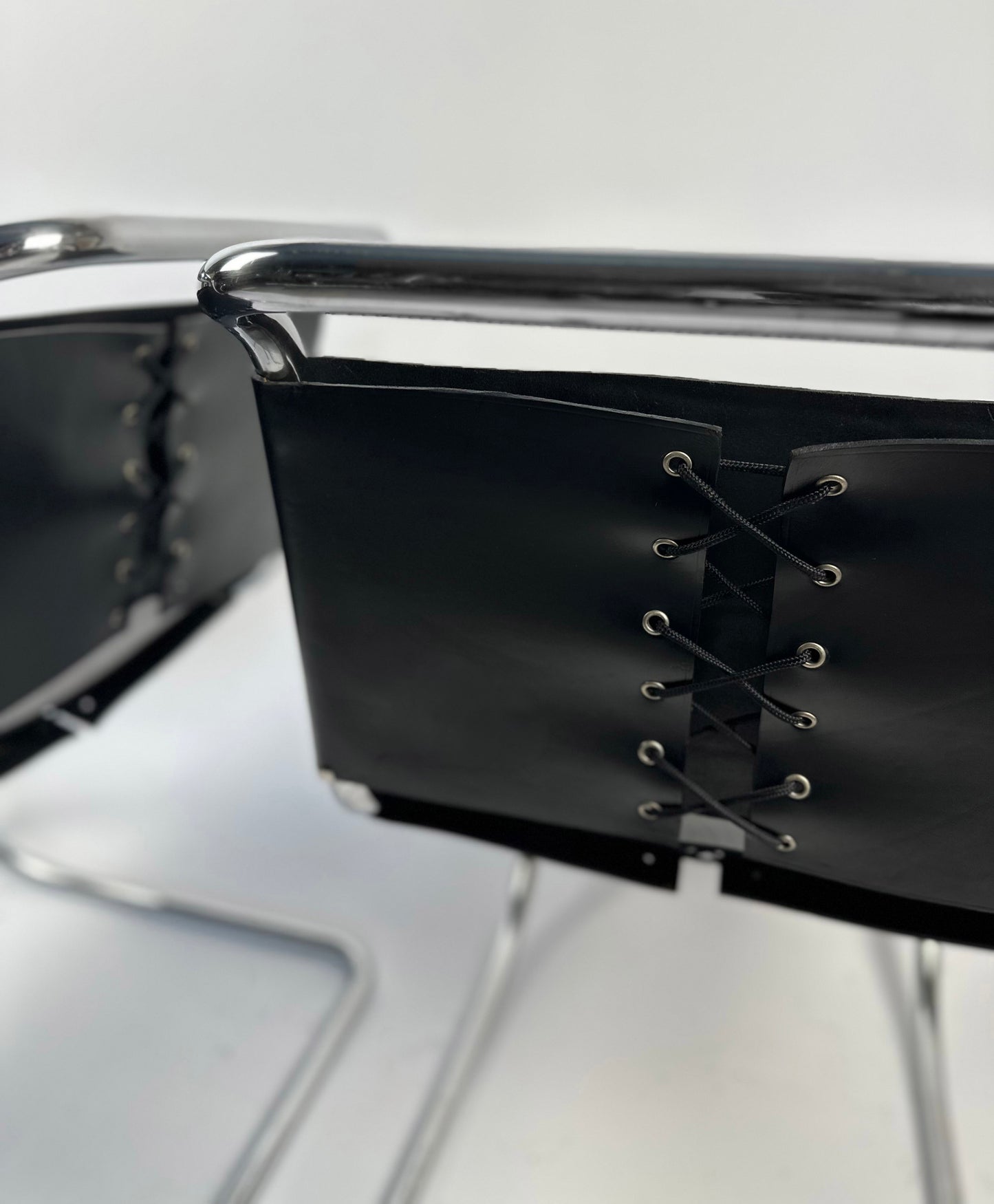 Set of 6 MR10 Dining Chairs — Ludwig Mies van der Rohe, attr. Knoll, c. 1970s