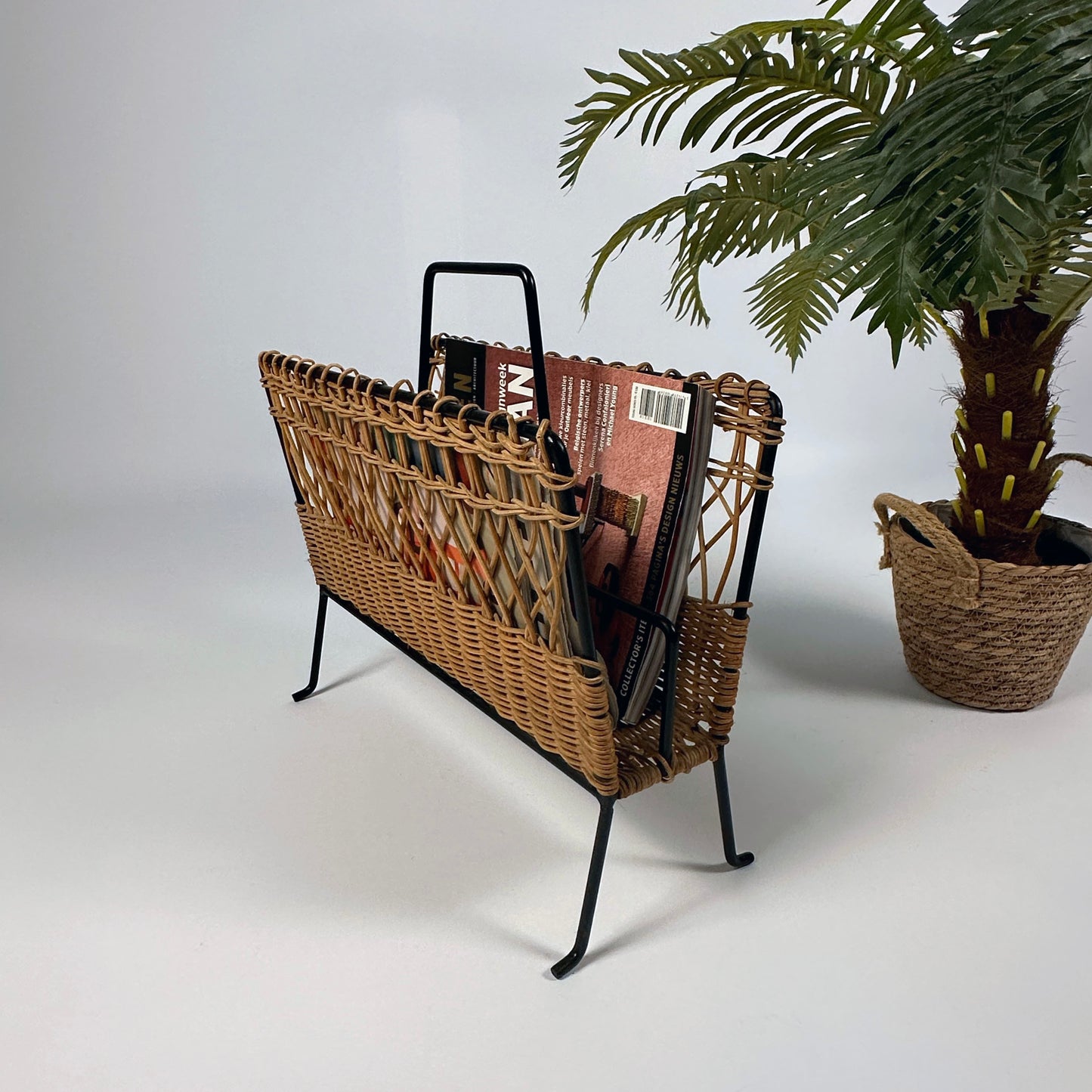 1950s Magazine holder by Raoul Guys