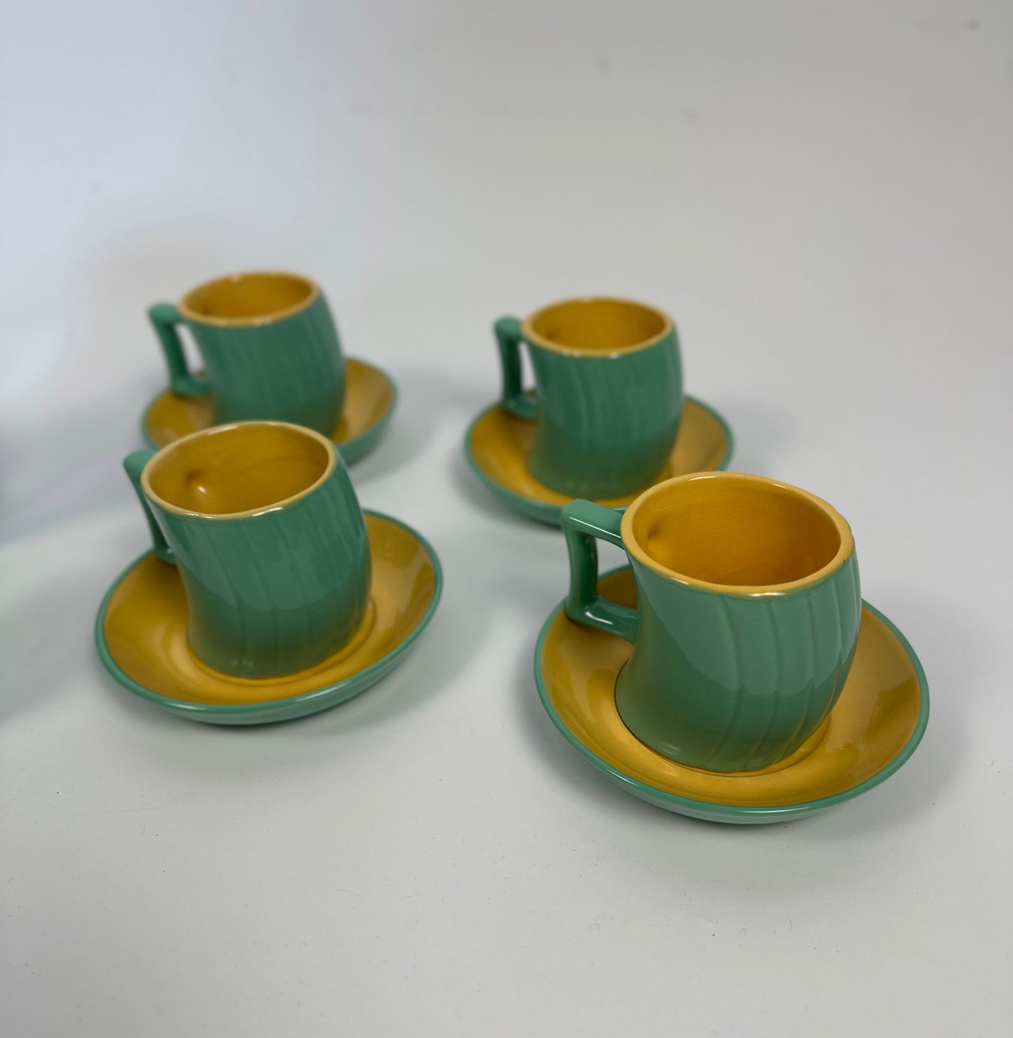 1980s Memphis coffee set by Massimo Iosa Ghini for Naj Oleari