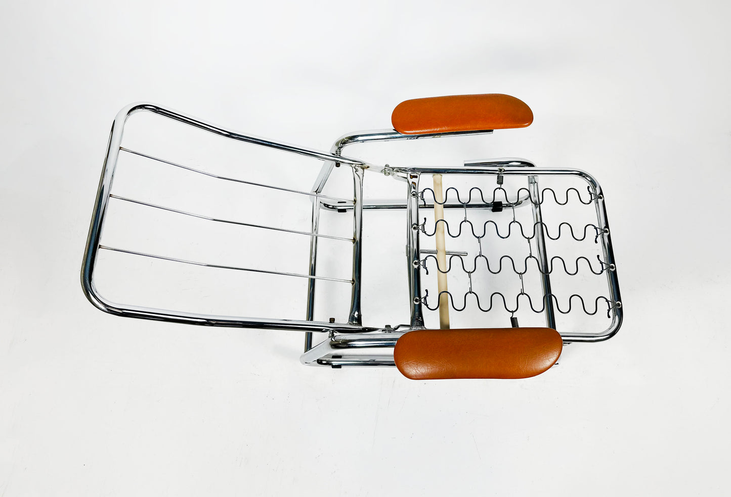 1970s Chrome Recliner — Mint condition, pure 70s cool