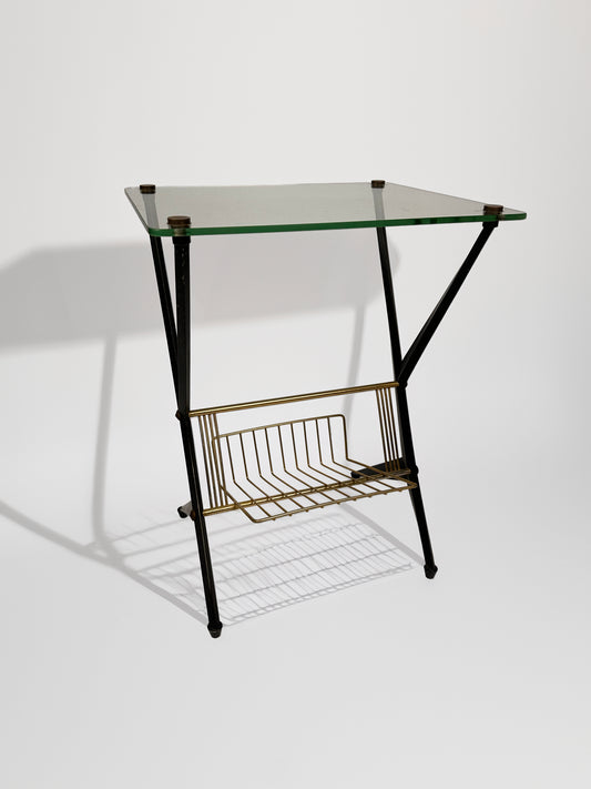 1950s Italian side table attributed to Angelo Ostuni