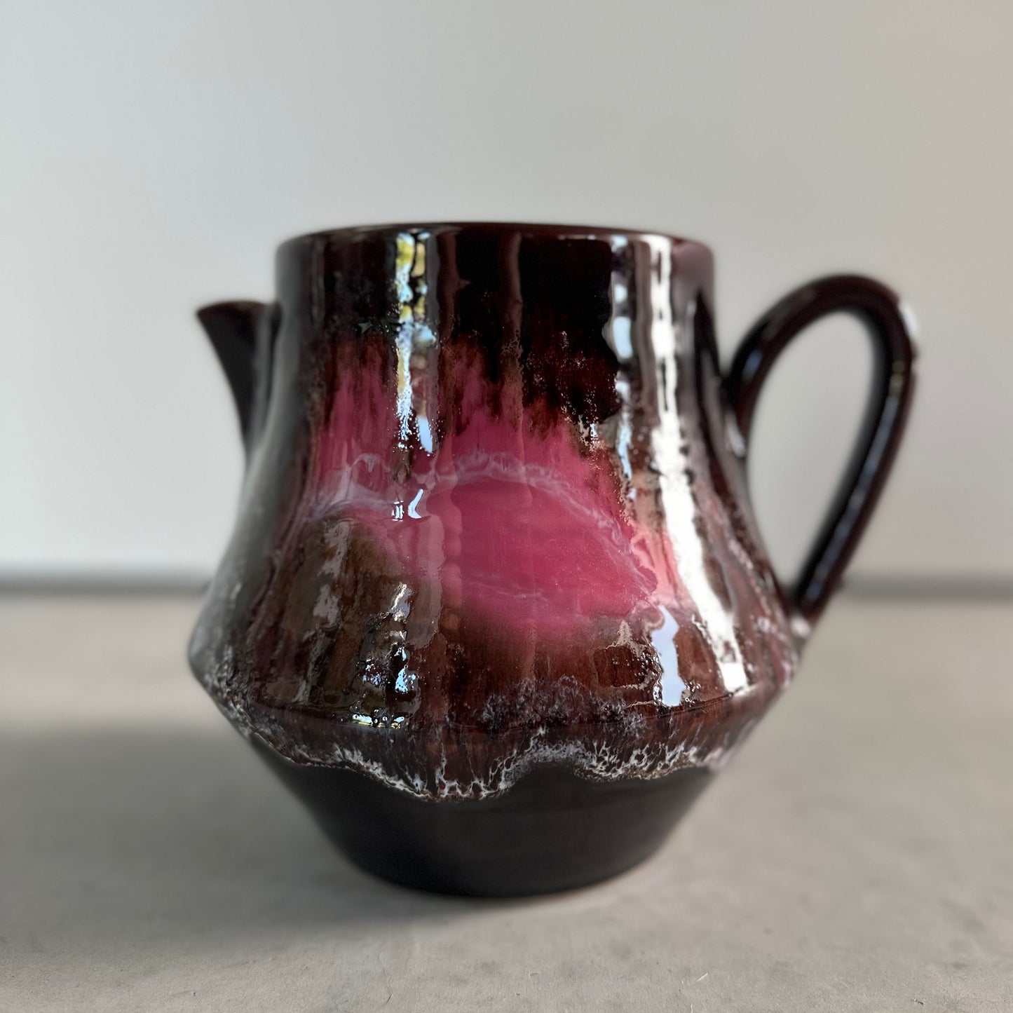 Vintage mid-century Vallauris pitcher